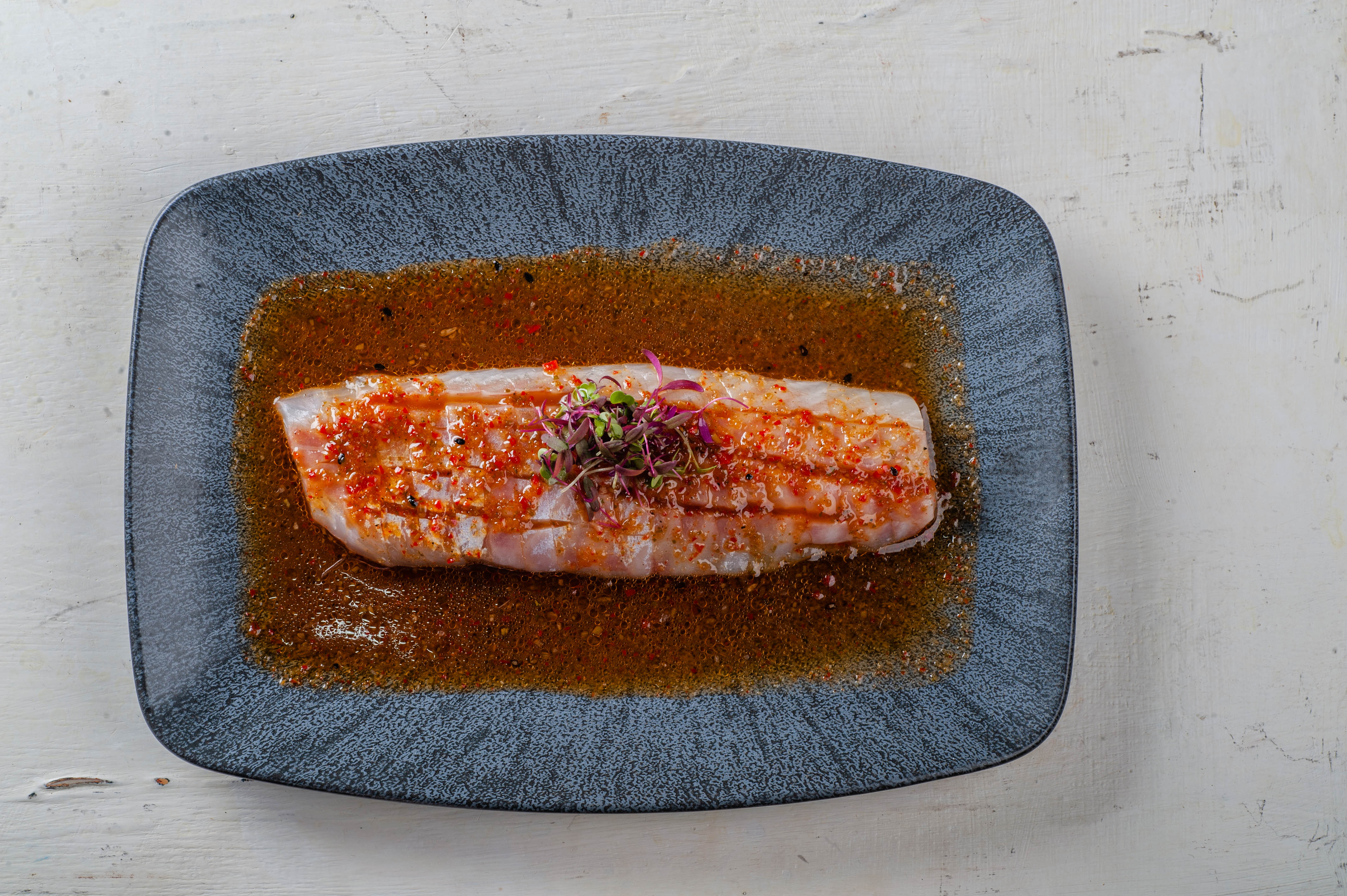 Карпаччо из сибаса